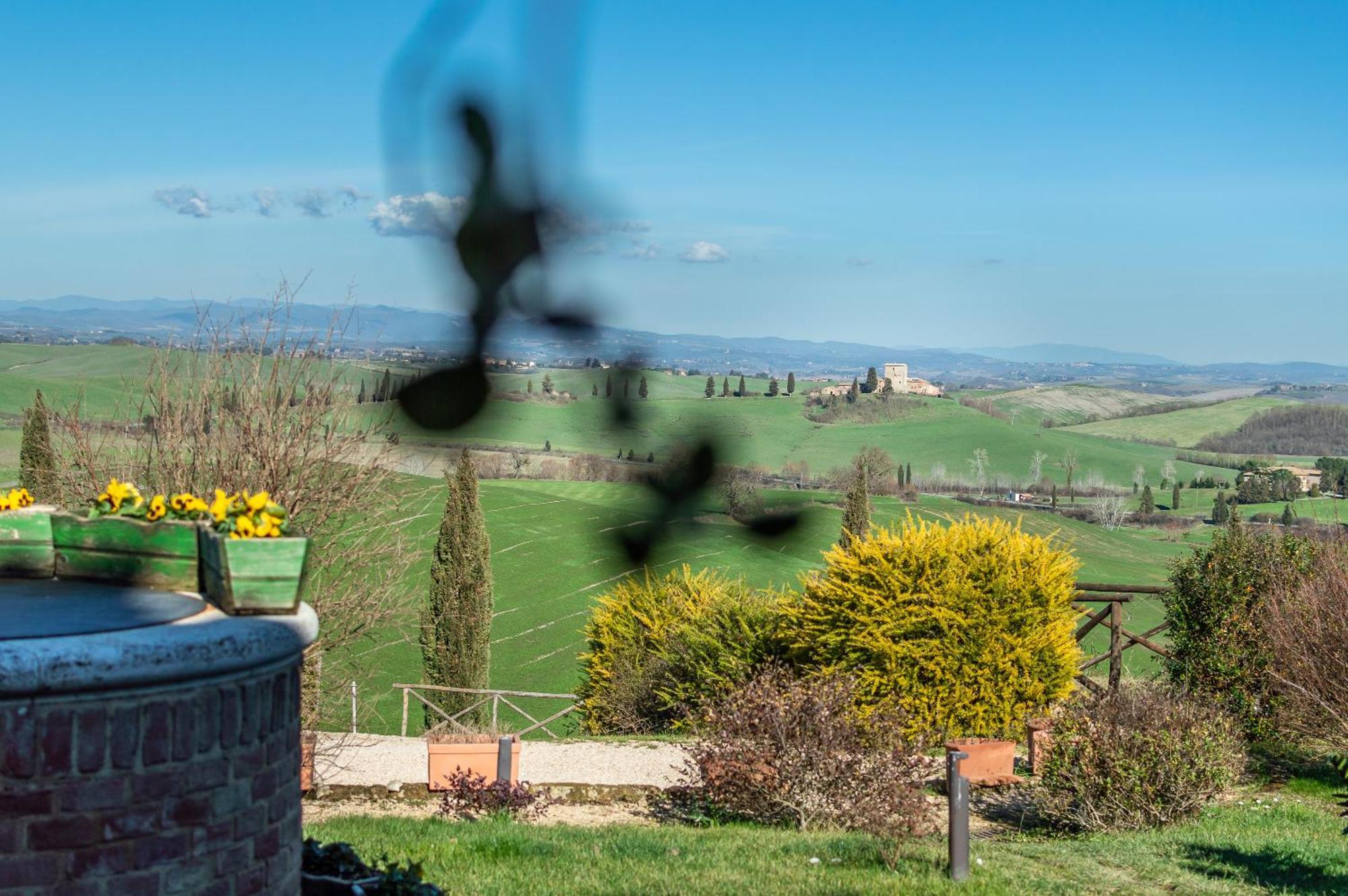 Sunflower Con Vista Su Siena Βίλα Corsano  Εξωτερικό φωτογραφία