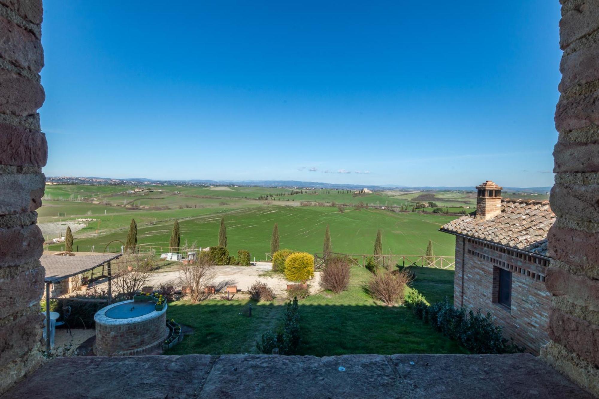 Sunflower Con Vista Su Siena Βίλα Corsano  Εξωτερικό φωτογραφία