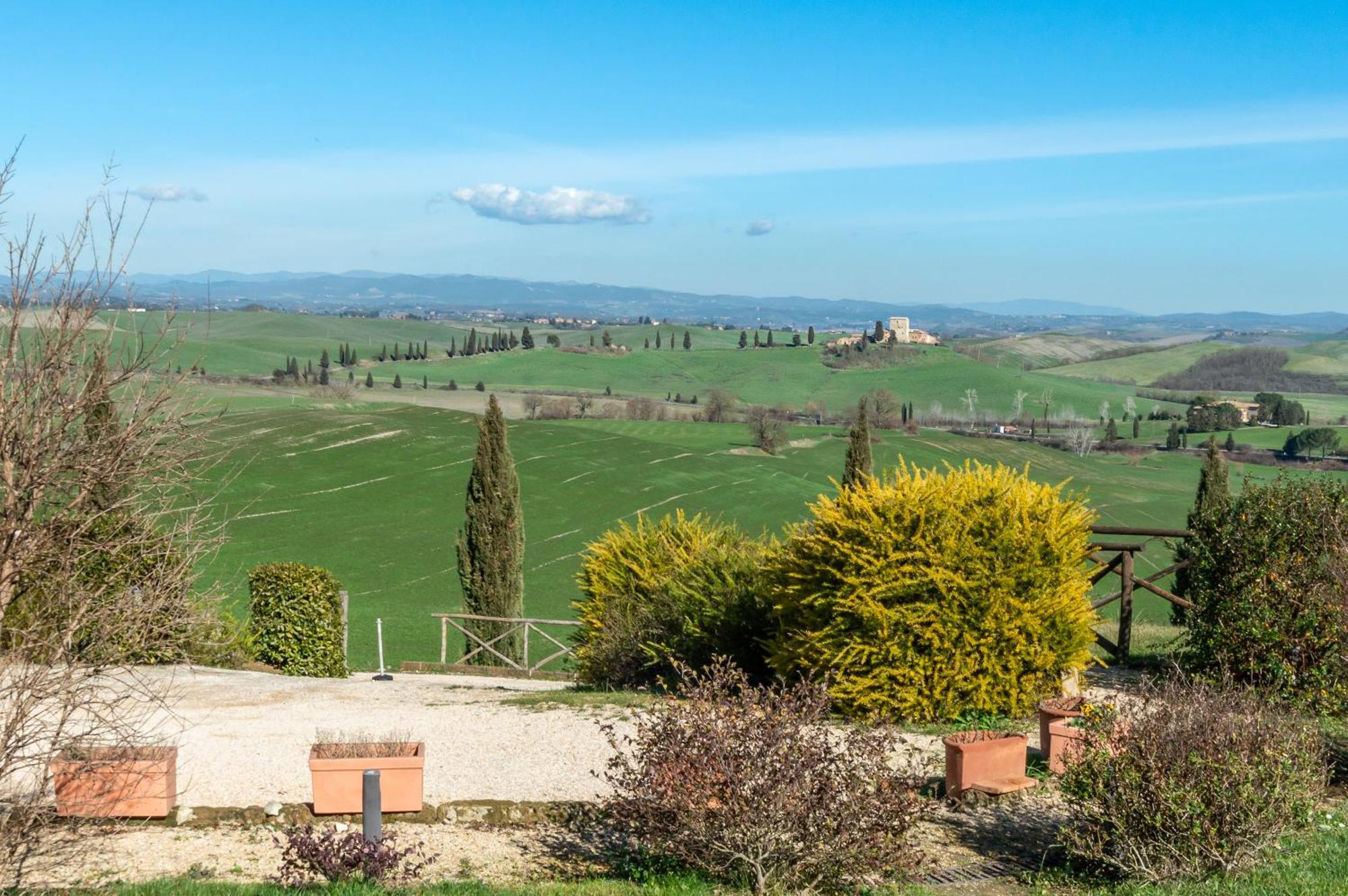 Sunflower Con Vista Su Siena Βίλα Corsano  Εξωτερικό φωτογραφία